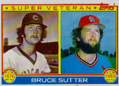 1983 Topps      151     Bruce Sutter SV